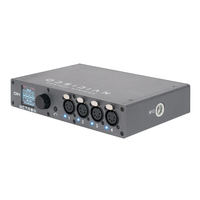 Obsidian Control Systems - EN4 Front right of 4 port enthernet to DMX gateway