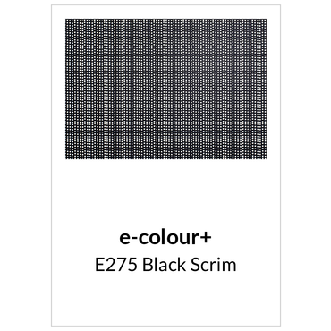 Rosco - e-colour+ E275 Black Scrim