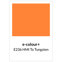 Rosco - e-colour+ E236 HMI To Tungsten