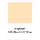 Rosco - e-colour+ E443 Quarter CT Straw