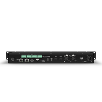 Chamsys - QuickQ Rack+ rear of unit showing power and data in/out