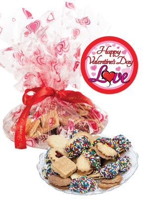 Valentine's Day Butter Cookie Platter - Love