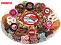 Valentine's Day Caramel Popcorn & Cookie Platter - True Love