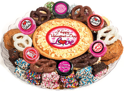 Valentine's Day Cookie Pie & Cookie Platter - Traditional