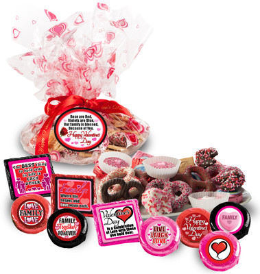 Valentine's Day Cookie Talk Message Platter