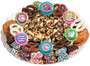 Easter Caramel Popcorn & Cookie Platter - No Top Label