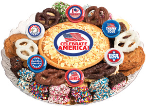Celebrate America Cookie Pie & Cookie Assortment Platter