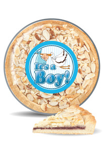 Baby Boy Almond Raspberry Cookie Pie