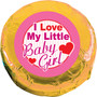Love Baby Girl Chocolate Oreo Foil