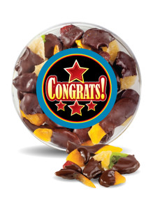 Congratulations Chocolate Dipped Dried Fruit