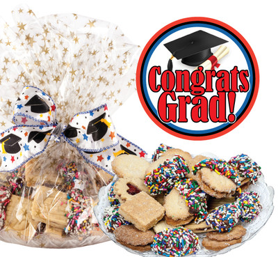 Graduation Butter Cookie Platter