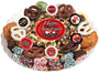 Anniversary Caramel Popcorn & Cookie Assortment Platter
