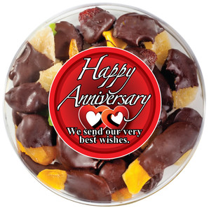 Anniversary Chocolate Dipped Mixed Fruit
