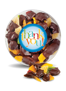 Thank You Chocolate Dipped Dried Fruit