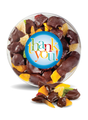 Thank You Chocolate Dipped Dried Fruit