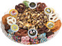 Wedding Caramel Popcorn & Cookie Platter - No Top Label