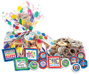 Cookie Talk Message Platters - Happy Birthday