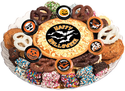 Halloween Cookie Pie & Cookie Platter