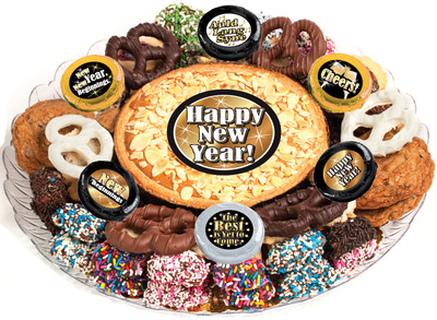 Happy New Year Cookie Pie & Cookie Platter