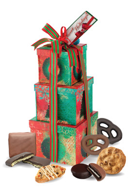 Christmas/Holiday Gourmet Gift Tower