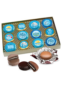 Baby Boy Chocolate Oreo 12pc Box