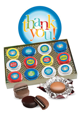 Thank You Cookie Talk 12pc Chocolate Oreo Box