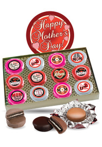 Mother's Day Cookie Talk 12pc Chocolate Oreo Box
