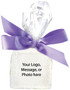 Thank You Custom Printed Chocolate Graham Cookie - Purple Ribbon