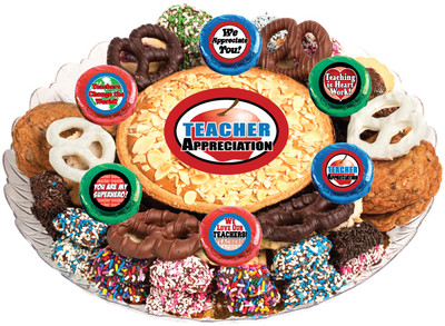 Teacher Appreciation Cookie Pie & Cookie Platter