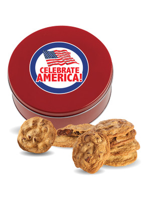 Celebrate America Chocolate Chip Cookie Tin