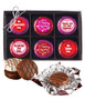 Valentine's Day Chocolate Oreo 6pc Box