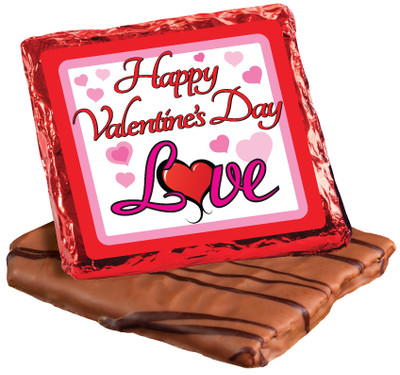 Valentine's Day Cookie Talk Chocolate Graham