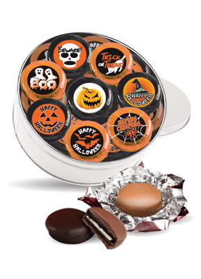 Halloween Chocolate Oreo 16pc Tin