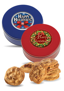 Christmas/Holiday Chocolate Chip Cookie Tin