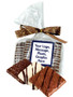 Custom Chocolate Graham Duo In Favor Bag