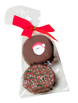 Christmas Decorated Chocolate Oreo with Sugar Art - Bagged