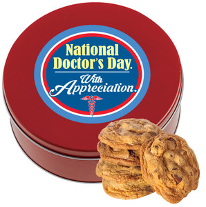 Doctor Appreciation Chocolate Chip Cookie Tin