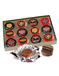 Admin/Office Staff Cookie Talk 12pc Chocolate Oreo Box