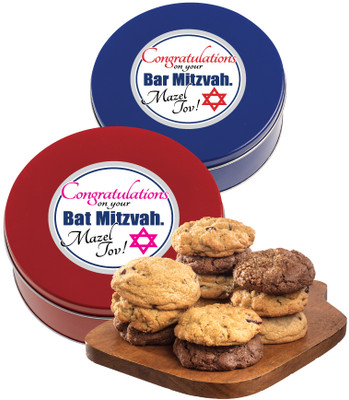 Bar/Bat Mitzvah Assorted Cookie Scone Tin