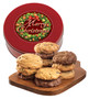 Christmas Assorted Cookie Scones - Red Tin