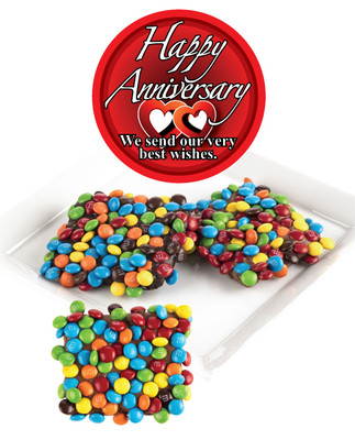 Anniversary Chocolate Grahams w/ M&Ms