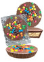 Peanut Butter Mini M&M Chocolate Candy Pies