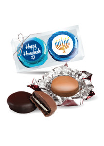 Hanukkah Cookie Talk 2pc Chocolate Oreo Box