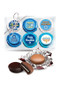 Hanukkah Cookie Talk 6pc Chocolate Oreo Box
