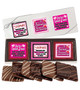 Valentine's Day Cookie Talk 6pc Chocolate Graham Box - Friends