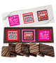 Valentine's Day Cookie Talk 6pc Chocolate Graham Box - Love