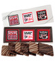Valentine's Day Cookie Talk 6pc Chocolate Graham Box - You & Me
