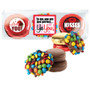 Valentine's Day Cookie Talk M&M & Chocolate Oreo Trio - Romantic Labels