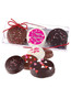 Valentine's Day 3pc Decorated Chocolate Oreo - Traditional