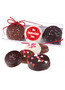 Valentine's Day 3pc Decorated Chocolate Oreo - Business